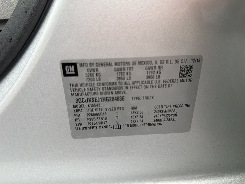 2017 Chevrolet Silverado 1500 LTZ CARBRAVO!