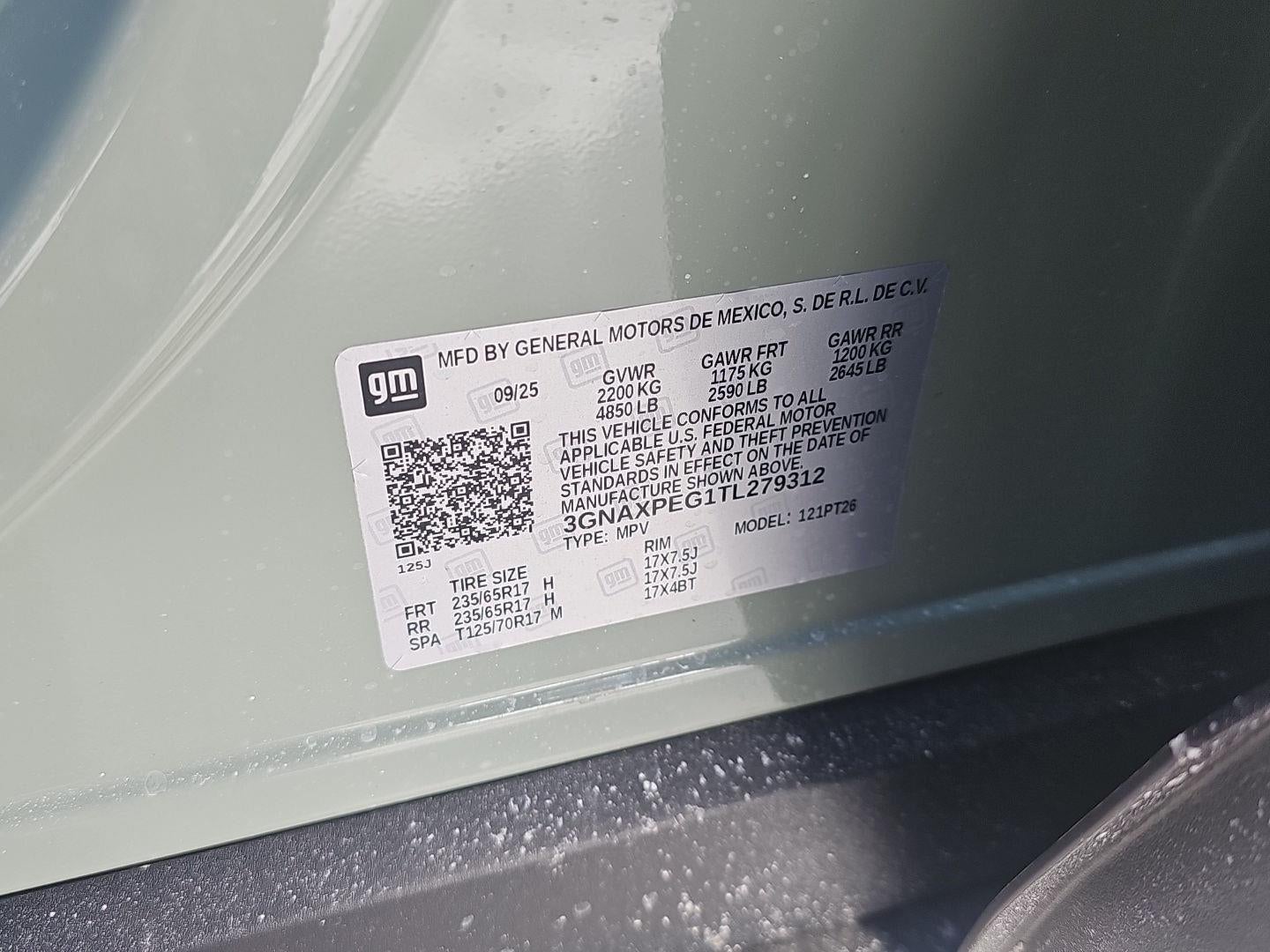 2026 Chevrolet Equinox AWD LT