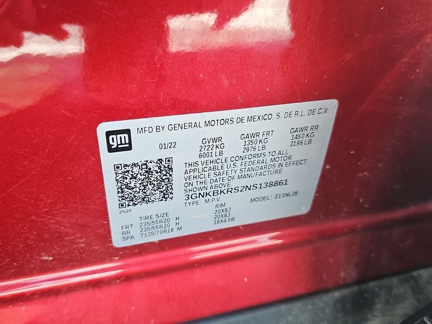 2022 Chevrolet Blazer RS